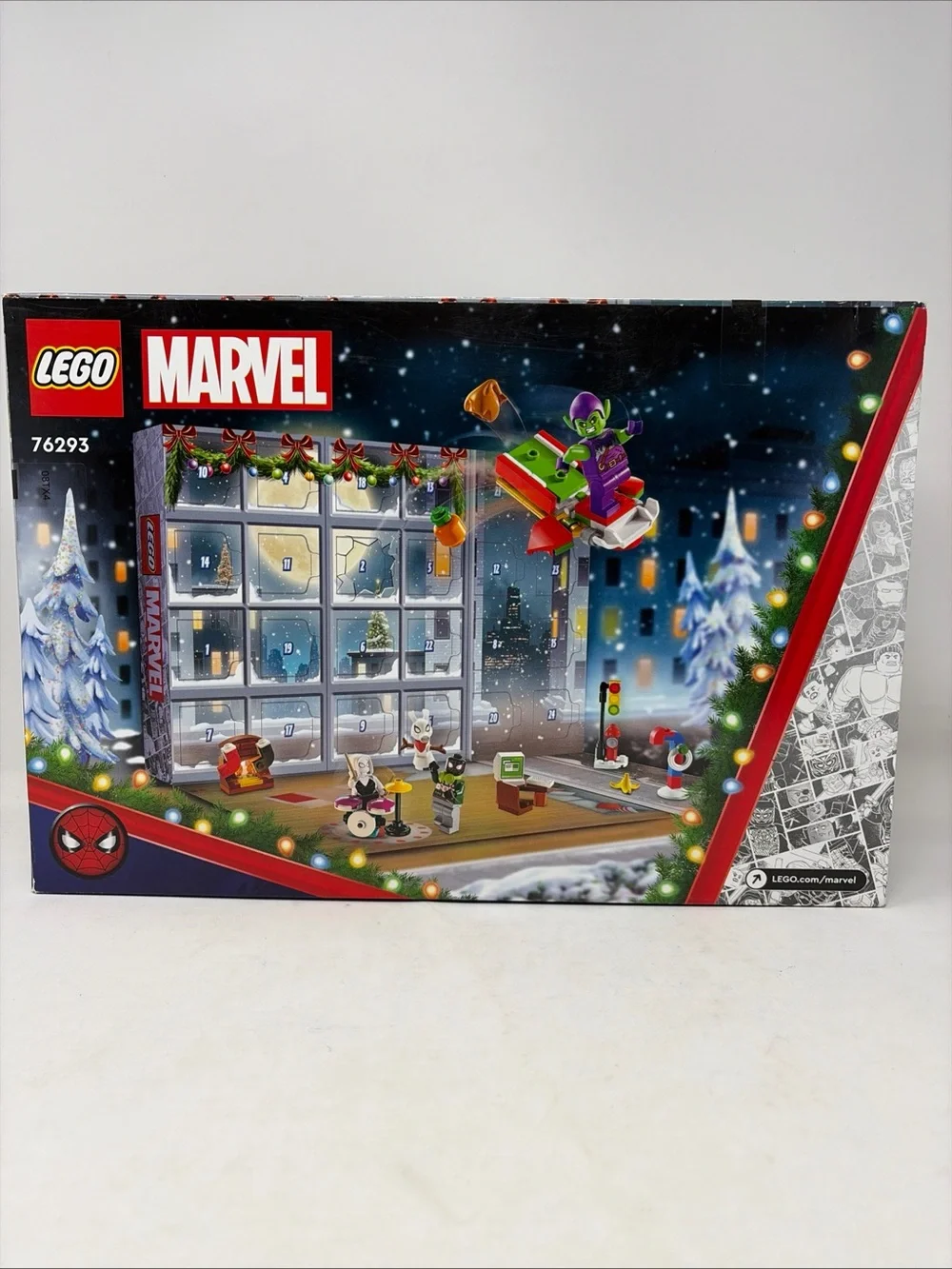 LEGO Super Heroes: Spider-Man 2024 Advent Calendar 76293 NEW! Sealed 24 Gifts